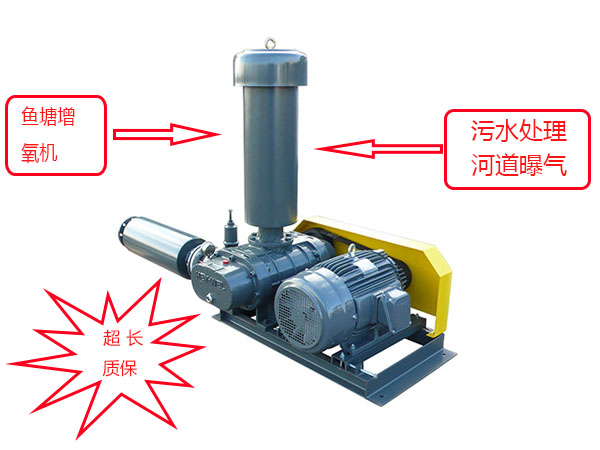 黑偉羅茨風機水產(chǎn)養(yǎng)殖增氧機